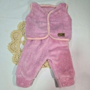 Conjunto peluche rosa